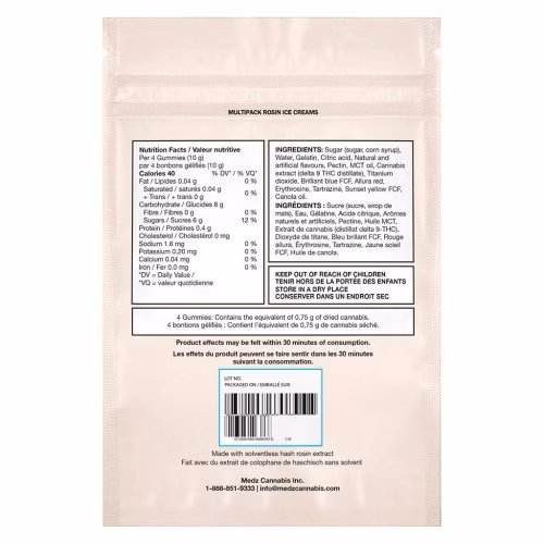 Glenn's - Multipack Rosin Ice Cream Flavours
