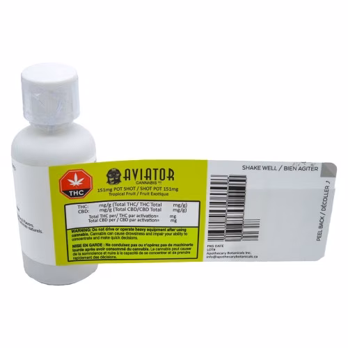 Aviator Cannabis Co. - Pot Shot - Tropical Fruit