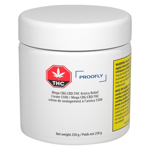 Mega CBG:CBD:THC Arnica Relief Cream 5500 image 2