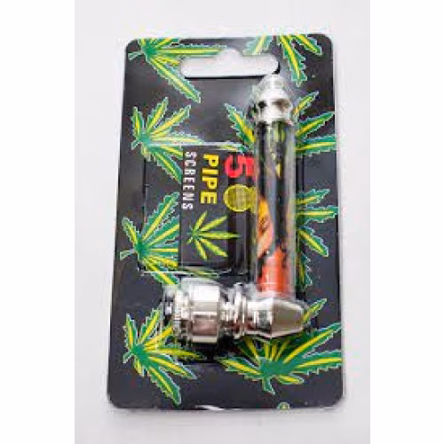High Grade Large Metal Hand Pipe With Screens