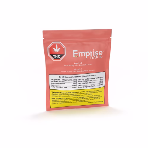 Emprise Canada - Emprise Rapid Peach 1:1 Soft Chews