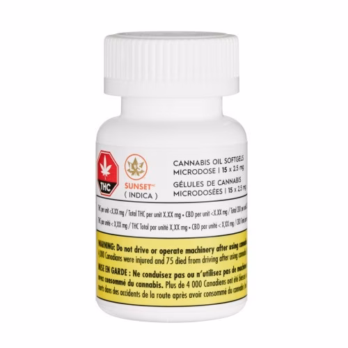 Sunset Softgels (2.5mg)