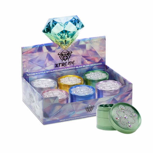 XTREME DIAMOND RHINESTONE BLINK GRINDER