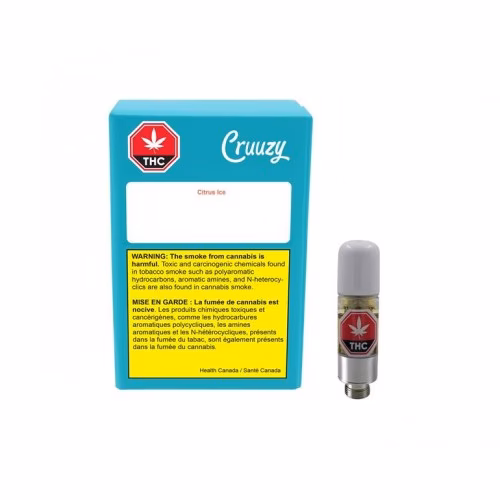 Cruuzy - Citrus Ice Sativa Vape Cartridge