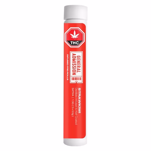 General Admission - Strawkiwi Distillate Infused Pre-Roll