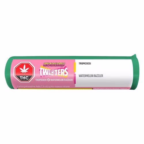 Rizzlers - Twisters - Tropicoco & Watermelon Razzler M Infused Pre-Roll