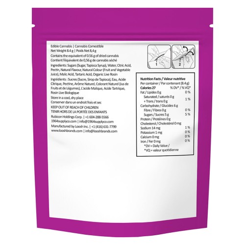 Berry Blitz Live Rosin Gummies image 3