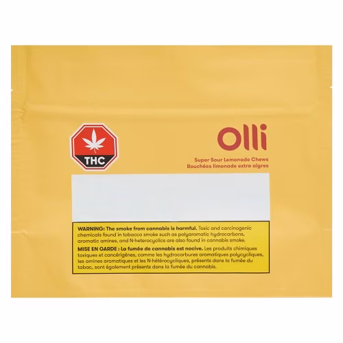Olli O's - Sour Grape & Strawberry THC/CBC/CBD