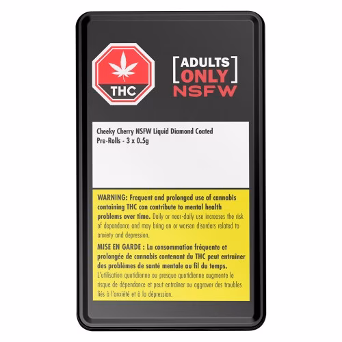 Adults Only - Cheeky Cherry NSFW Diamond Coated Infused
