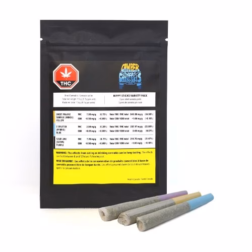 Camper Van Cannabis - Hippy Sticks Variety Pack Pre-rolls