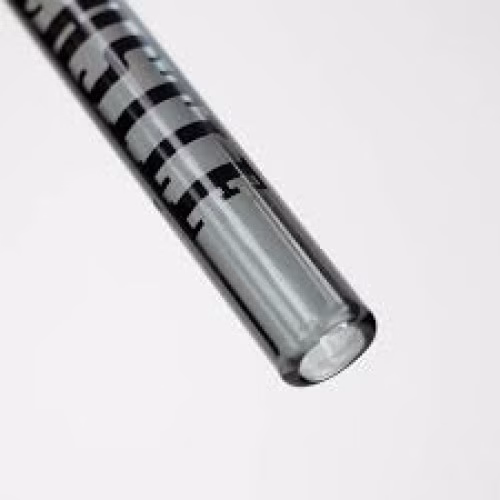 5inch castle glass straight Downstem Grey