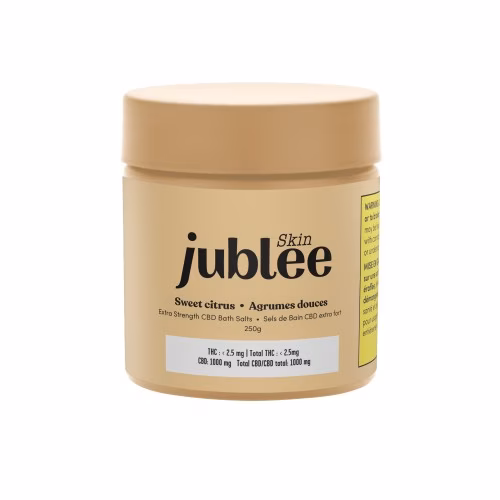 Jublee Skin - Extra Strength CBD Bath Salts - Sweet Citrus