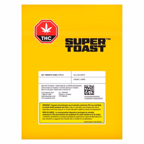 Super Toast - Sgt. Pineapple Slims