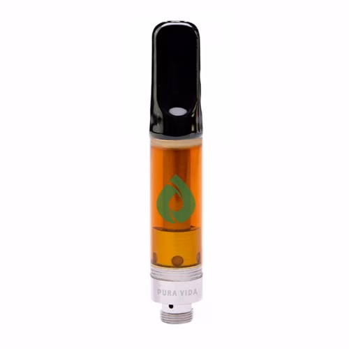 Pura Vida - Raspberry Hippie Crippler Honey Oil 510 Thread Cartridge