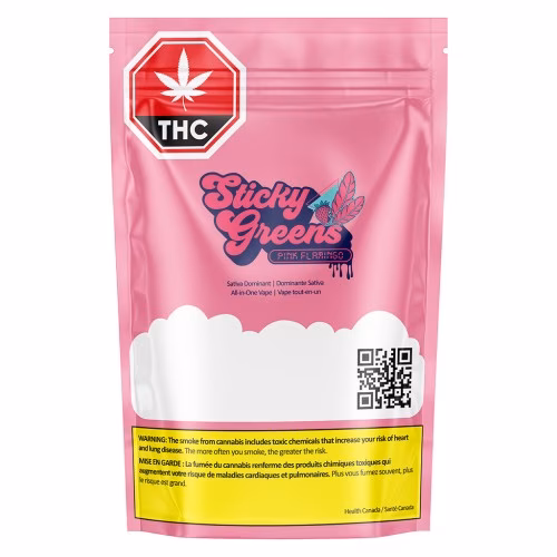 Sticky Greens - Pink Flamingo Dripbar All-in-One