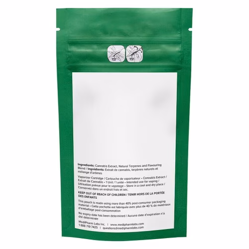 MediPharm Labs - CBG:CBD Advanced Formula 510 Thread Cartridge
