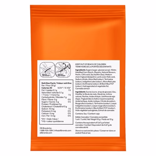 Stikistix - 1:1:1:1 Sour Fizzy Peach Lemonade CBG/CBN/THC/CBD