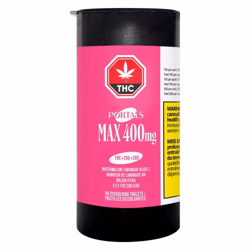 Portals - Watermelon Lemonade 5:1:1 THC:CBG:CBD Orally Dissolving Tabs