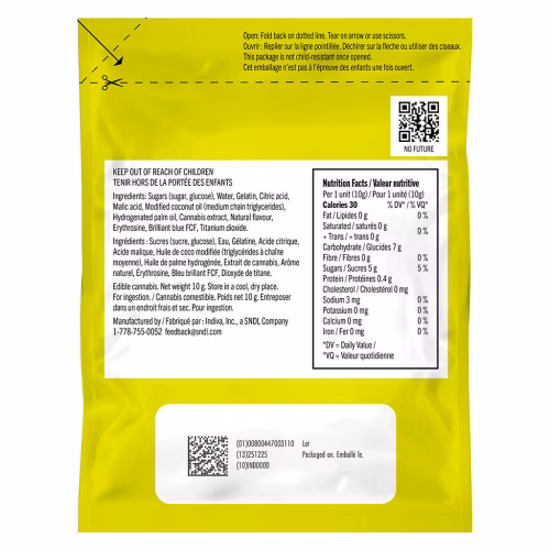 NO FUTURE - The Sour Purple One - Live Rosin Indica THC Gummy