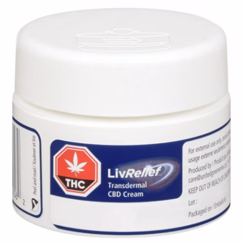 LivRelief - Transdermal CBD Cream