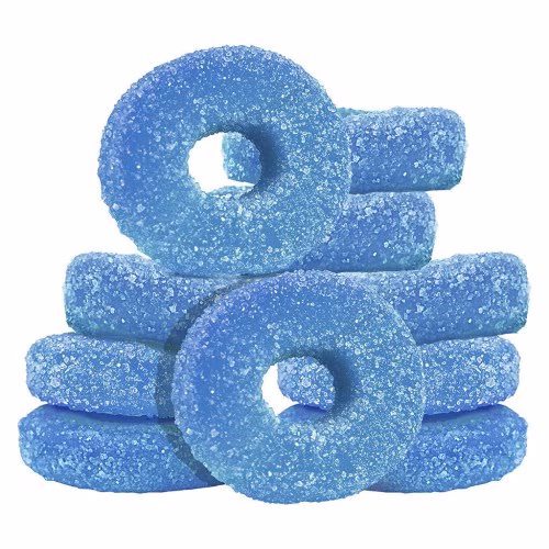 100 THC Multipack Blue Raspberry Gummies