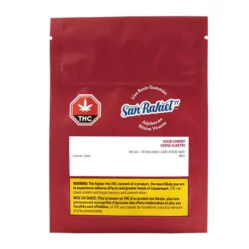 San Rafael '71 - Sour Cherry Live Resin Gummies