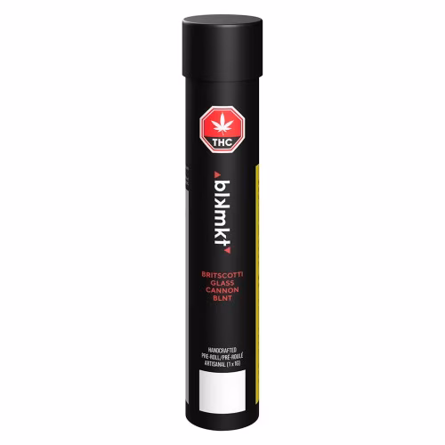 BLK MKT - Britscotti Glass Cannon BLNT Pre-Roll