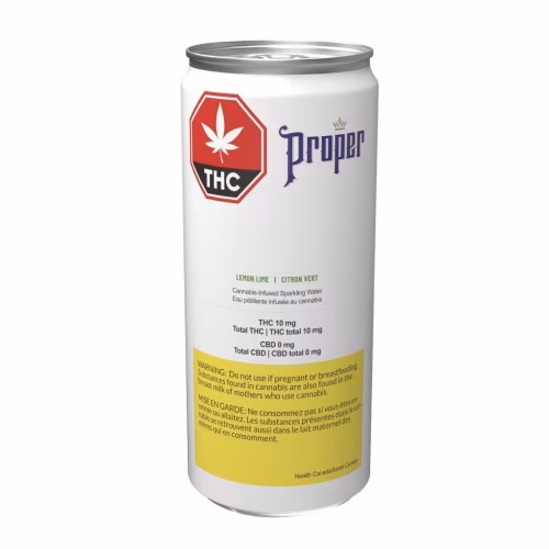 Proper - Lemon Lime Cannabis Infused Sparkling Water