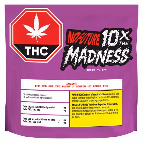 NO FUTURE - 10x the Madness: The Red One Indica (Multi-pack of 10)