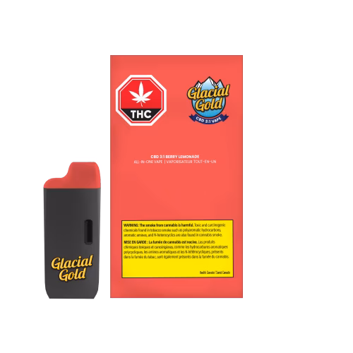 Glacial Gold - CBD 3:1 Berry Lemonade AIO