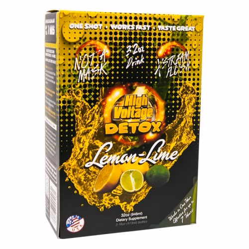 HIGH VOLTAGE LEMON LIME 320Z DETOX