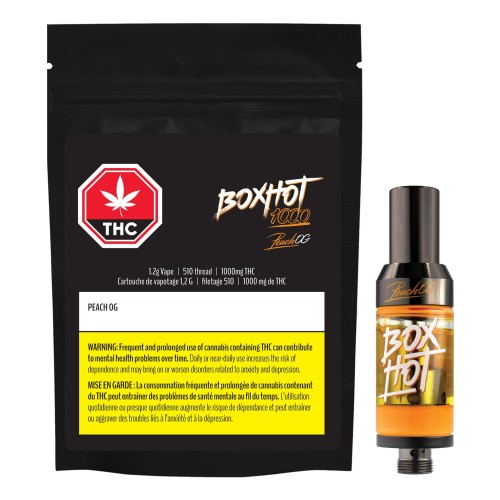 Peach OG 510 Vape Cartridge image 2