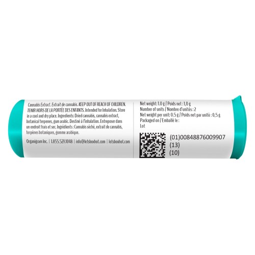 BOXHOT - Diamond Doobies - Code Blue Infused