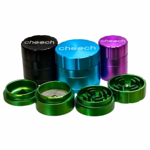 Cheech Grinder 42mm 4-Piece Bold Matte Grinder