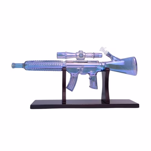 24" Olympus M4 Rifle Bong Rainbow Gun Bong