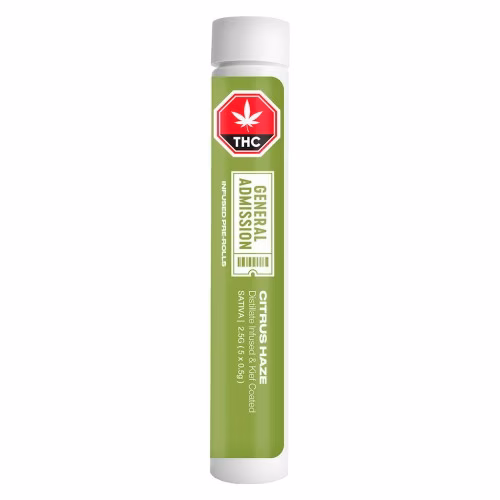 General Admission - Citrus Haze Distillate Infused Pre-Roll
