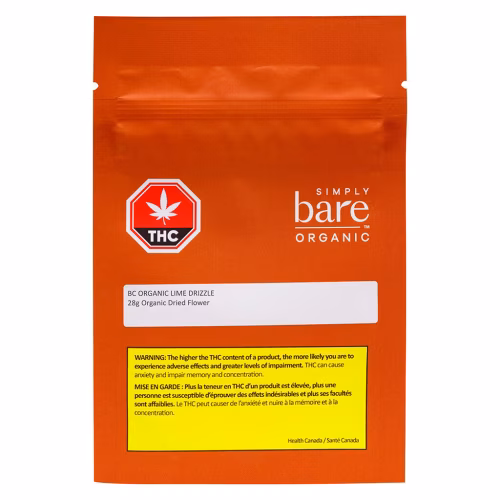 Simply Bare - BC Organic Lime Drizzle
