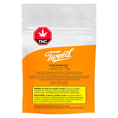 Tweed - Blood Orange Kush Liquid Diamonds AIO