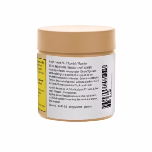 Jublee Skin - Extra Strength CBD Bath Salts - Sweet Citrus
