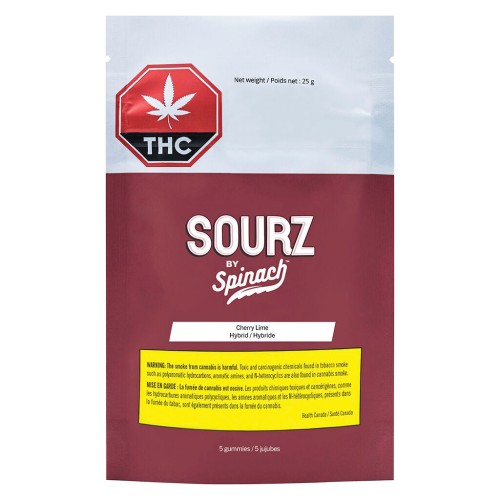 SOURZ by Spinach - Cherry Lime Gummies