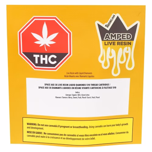 Redecan - Amped Live Resin Space Age CK 510 Thread Cartridge