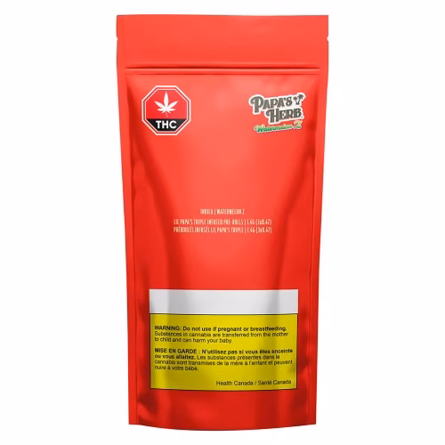 Papa's Herb - Lil Papa's - Triple Infused Watermelon Z Pre-Roll