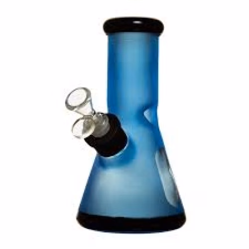 8" Frosted Glass Bong w/ Gift Box