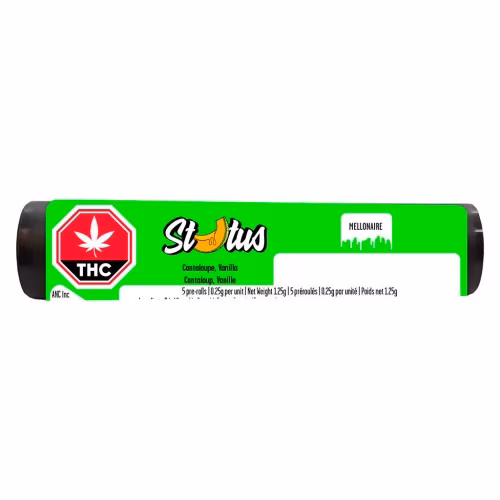 Status - Mellonaire Liquid Diamond Infused Kief Coated