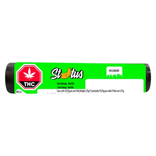 Status - Mellonaire Liquid Diamond Infused Kief Coated