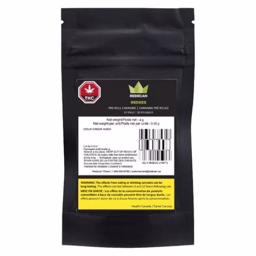 Redecan - Redees Cold Creek Kush Pre-Rolls