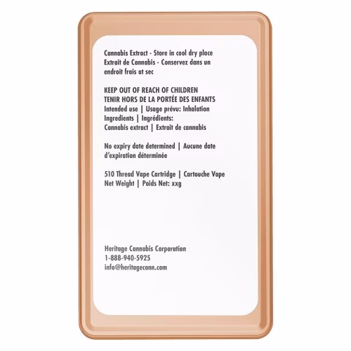 Adults Only - Crème Royale Kush NSFW Liquid Blunt Dia 510 Thread Cartridge