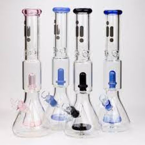 16inch showerhead percolator bong leaf buddi