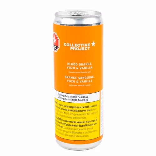 Collective Project - Blood Orange, Yuzu & Vanilla Sparkling Juice