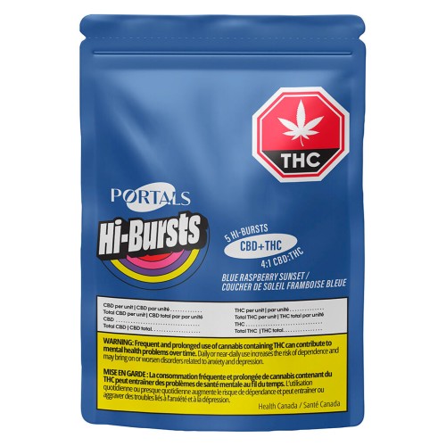 Blue Raspberry Sunset 4:1 CBD:THC image 2